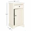 Safavieh Jett Cabinet- White - 31.5 X 13.75 X 16 In. AMH5722C